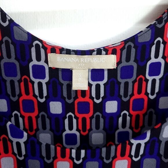 Banana Republic Patterned Link Dress - Picture 4 of 8